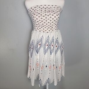 Roxy strapless mini dress